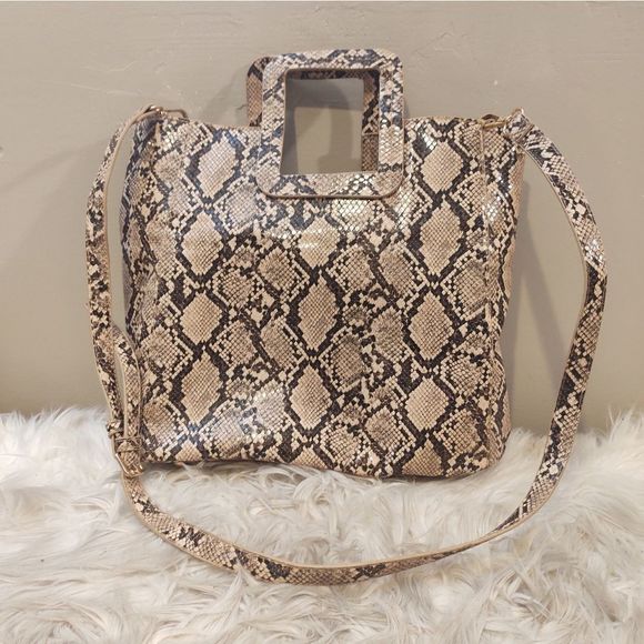 Urban Expressions | Large Faux Snakeskin Bag - Picture 2 of 12